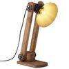 vidaXL Stolov&aacute; lampa 25 W čierna 23x13x52 cm E27