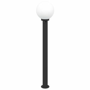 vidaXL Stĺpikov&eacute; svietidlo 120 cm čierne IP44