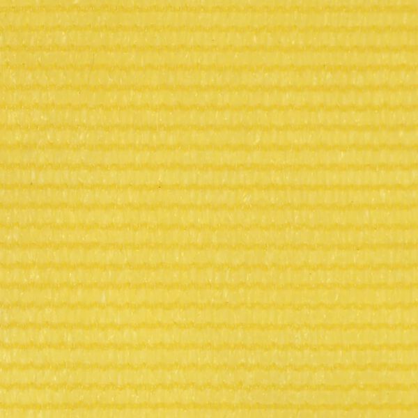 vidaXL Balkónová markíza, žltá 75x600 cm, HDPE