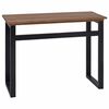vidaXL St&ocirc;l Pr&iacute;rodn&aacute; Hust&eacute; teakov&eacute; drevo 100 x 45 x 75cm