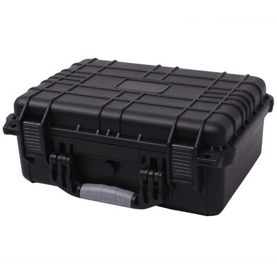 vidaXL Ochranný kufrík na náradie, 40.6x33x17.4 cm, čierny
