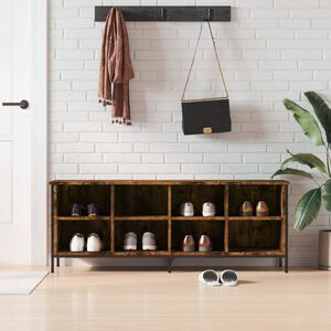 vidaXL Botn&iacute;k dymov&yacute; dub 131x35x50 cm kompozitn&eacute; drevo