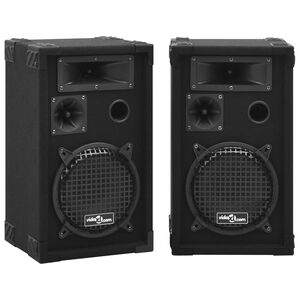 vidaXL Profesion&aacute;lne pas&iacute;vne hifi reproduktory 2 ks 800 W čierne
