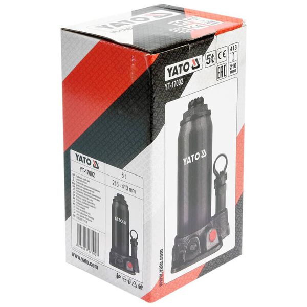 YATO Hydraulick&yacute; stĺpov&yacute;/piestov&yacute; zdvih&aacute;k, 5 ton, YT-17002