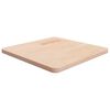 vidaXL &Scaron;tvorcov&aacute; stolov&aacute; doska 50x50x2,5 cm neo&scaron;etren&yacute; dubov&yacute; mas&iacute;v