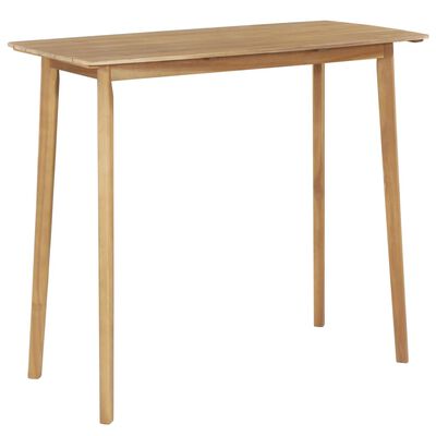 vidaXL Barový stôl 120x60x105 cm, akáciový masív