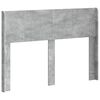 vidaXL Zadn&eacute; čelo Bet&oacute;novo siv&aacute; Kompozitn&eacute; drevo