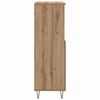 vidaXL Highboard Hned&aacute; 60 x 36 x 110 cm Kompozitn&eacute; drevo