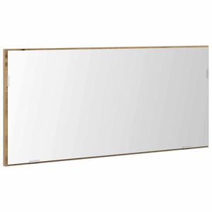 vidaXL Zrkadlo dub artisan 80 x 37 cm Sklo a inžinierske drevo
