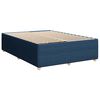 vidaXL Boxspring posteľ s matracom modr&yacute; 140x190 cm l&aacute;tka