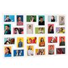 vidaXL Kol&aacute;žov&yacute; fotor&aacute;mik na 24 fotiek (13x18 cm) biely MDF