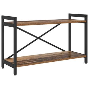vidaXL Reg&aacute;l na knihy 80 x 30 x 50 cm Kompozitn&eacute; drevo Star&eacute; drevo