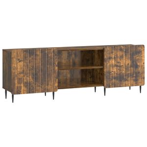 vidaXL TV skrinka Dymov&yacute; dub 150 x 31 x 52 cm Kompozitn&eacute; drevo