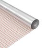 vidaXL Samolepiaca zrkadlov&aacute; f&oacute;lia Strieborn&aacute; 90 x 2000 cm PET