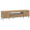 vidaXL LED TV kabinet Dub artisan Kompozitn&eacute; drevo
