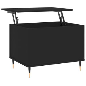 vidaXL Konferenčn&yacute; stol&iacute;k čierny 60x44,5x45 cm spracovan&eacute; drevo