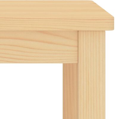 vidaXL Nočný stolík, prírodný 35x30x47 cm, borovicový masív