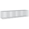 vidaXL Gabi&oacute;nov&yacute; k&ocirc;&scaron; s krytom 450x100x100 cm pozinkovan&eacute; železo