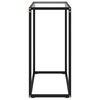 vidaXL Konzolov&yacute; stol&iacute;k priehľadn&yacute; 60x35x75 cm tvrden&eacute; sklo