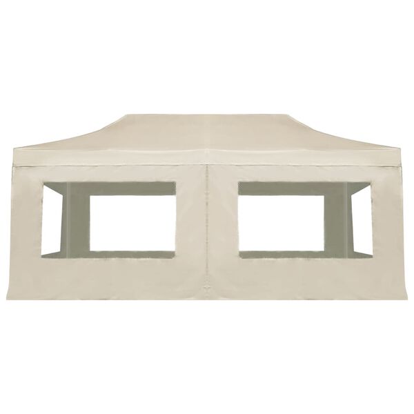 vidaXL Profesion&aacute;lny skladac&iacute; stan+steny, hlin&iacute;k 6x3 m, kr&eacute;mov&yacute;