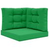vidaXL Vank&uacute;&scaron; na vonkaj&scaron;iu pohovku Polyester Zelen&aacute; 60 x 60 cm