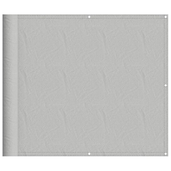 vidaXL Balk&oacute;nov&aacute; z&aacute;stena bledosiv&aacute; 90x300 cm 100% polyester oxford%