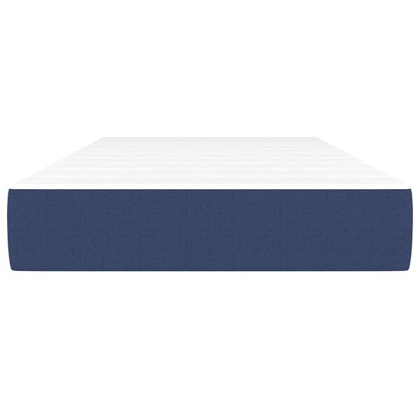 vidaXL Taštičkový pružinový matrac pre deti modrý 80x160 cm látka