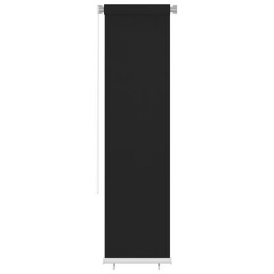 vidaXL Vonkajšia zatemňovacia roleta 60x230 cm čierna HDPE