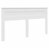 vidaXL Zadn&eacute; čelo Biela 180 cm Kompozitn&eacute; drevo