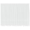 vidaXL Čipkov&aacute; z&aacute;clona so z&aacute;clonami Biela 220 x 500 cm Polyester