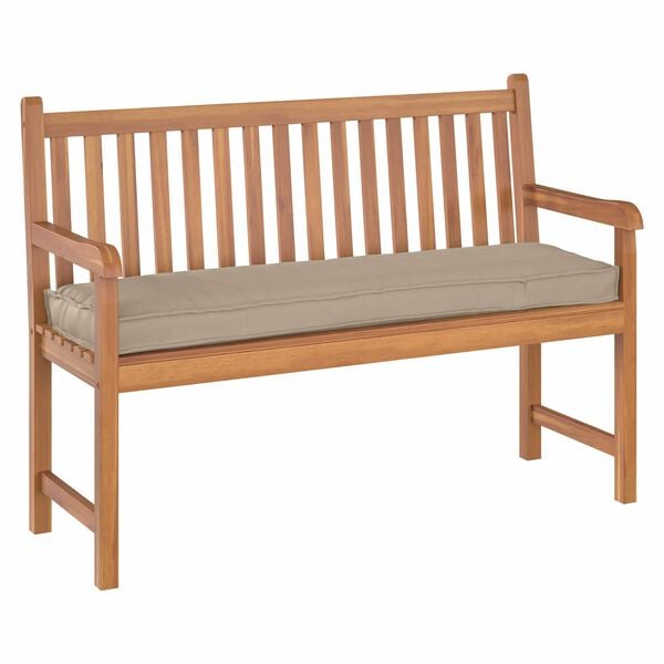 vidaXL Podložka Sivohned&aacute; 140 x 40 x 8 cm Oxfordsk&aacute; l&aacute;tka