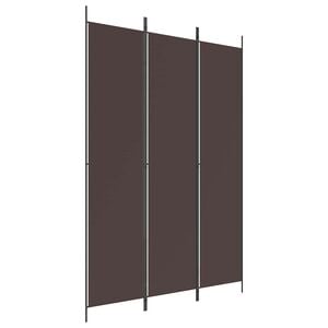 vidaXL 3-panelov&yacute; parav&aacute;n hned&yacute; 150x220 cm l&aacute;tka