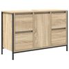 vidaXL skrinka pod um&yacute;vadlo so z&aacute;suvkami dub sonoma 90x34,5x60 cm