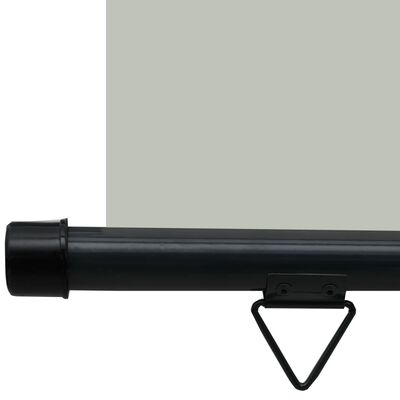 vidaXL Bočná markíza na balkón 100x250 cm, sivá