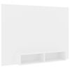 vidaXL N&aacute;stenn&aacute; TV skrinka biela 135x23,5x90 cm spracovan&eacute; drevo