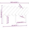 vidaXL Čelo postele medovo-hned&eacute; 159,5x3x80,5 cm mas&iacute;vna borovica