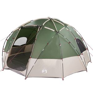 vidaXL D&oacute;mov&yacute; stan so strechou Zelen&aacute; 475 x 475 x 235 cm taft