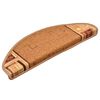 vidaXL Nášľapy na schody samolepiace 10 ks 65x21x4 cm béžové