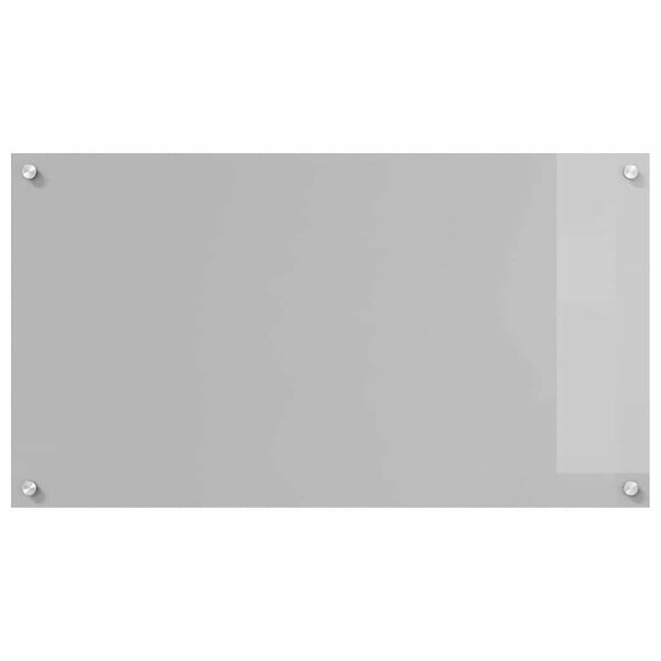 vidaXL Kuchynsk&yacute; backsplash 2 pcs Svetlosiv&aacute; 90 x 50 cm tvrden&eacute; sklo