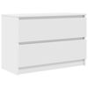 TV Skrinka vidaXL Biela 80x35x54 cm Drevo