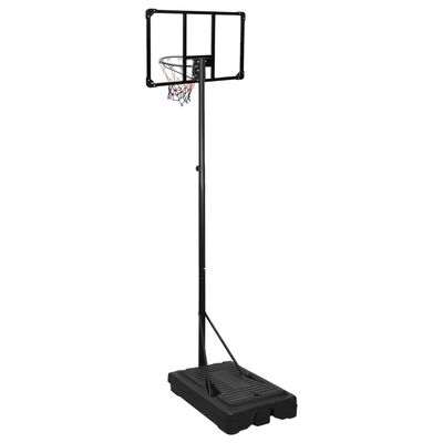 vidaXL Basketbalový stojan priehľadný 235-305 cm polykarbonát