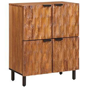 vidaXL Serv&iacute;rovacia skriňa Drevit&eacute; hned&eacute; dokončenie 60 x 33 x 75 cm