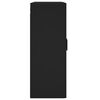 vidaXL N&aacute;stenn&aacute; skrinka čierna 69,5x34x90 cm kompozitn&eacute; drevo
