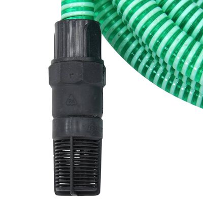 vidaXL Odsávacia hadica s PVC spojkami, zelená 1" 4 m, PVC
