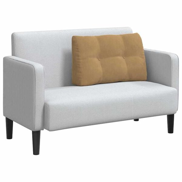 vidaXL Podu&scaron;ka na chrb&aacute;t Hned&aacute; 80 x 24 x 50 cm Zamat