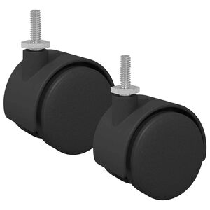 vidaXL Pojazd 2 ks Čierna a strieborn&aacute; 40,1 x 40,1 x 37,8 mm