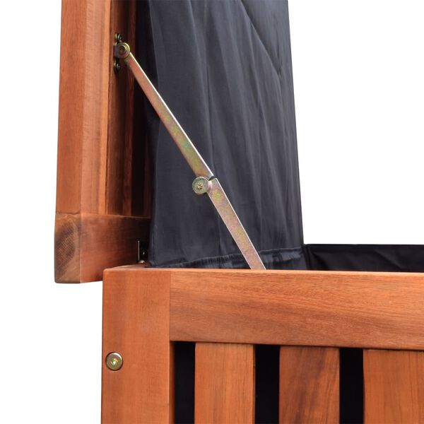 vidaXL Záhradný úložný box 118x52x58 cm, drevo