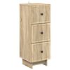 vidaXL Z&aacute;suvkov&yacute; kabinet Dub sonoma 33 x 34,5 x 90 cm Kompozitn&eacute; drevo