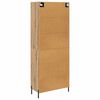 vidaXL Highboard Remeseln&yacute; dub 69,5 x 34 x 180 cm Kompozitn&eacute; drevo