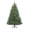 vidaXL Umel&yacute; Skl&aacute;pac&iacute; Vianočn&yacute; Stromček Zelen&aacute; 180 cm PVC a kov